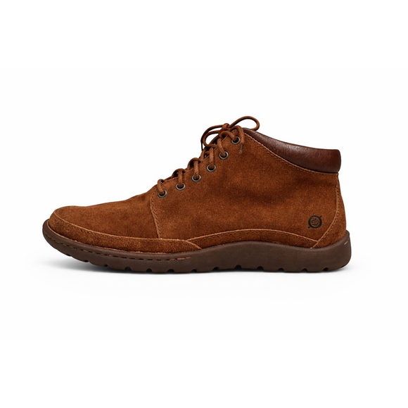 Born Other - Børn Men's Brown Suede Chukka Boots Comfort Casual Lightweight Size 8M